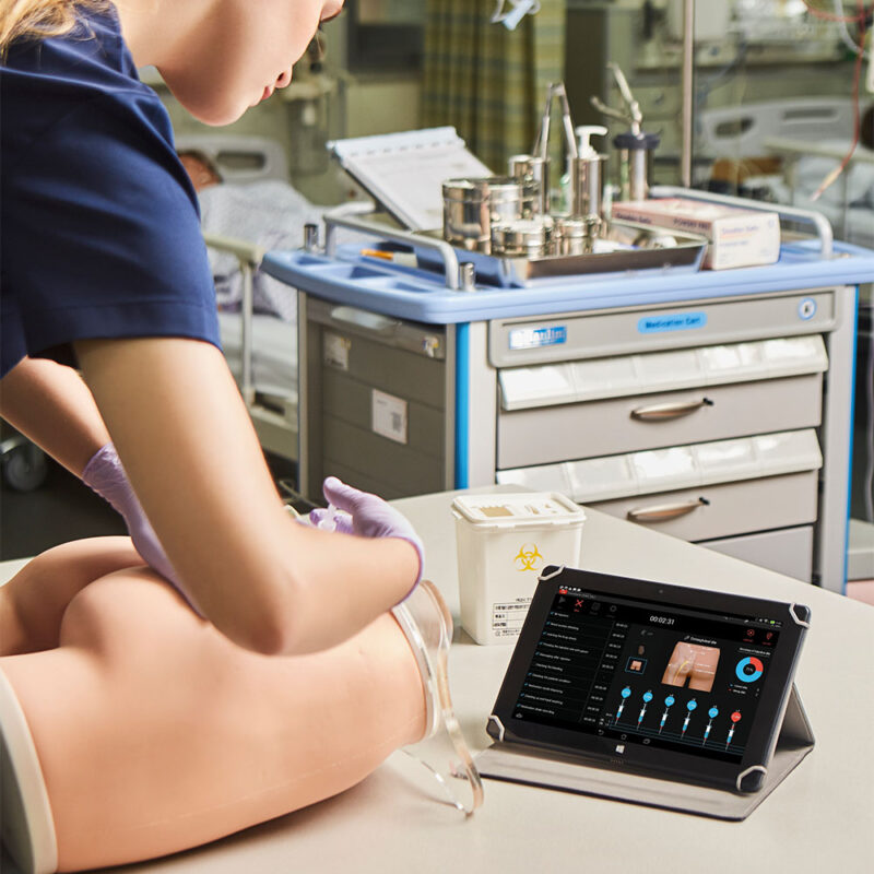 Intramuscular Injection Simulator (w/tablet real-time feedback) – BT GLOBAL
